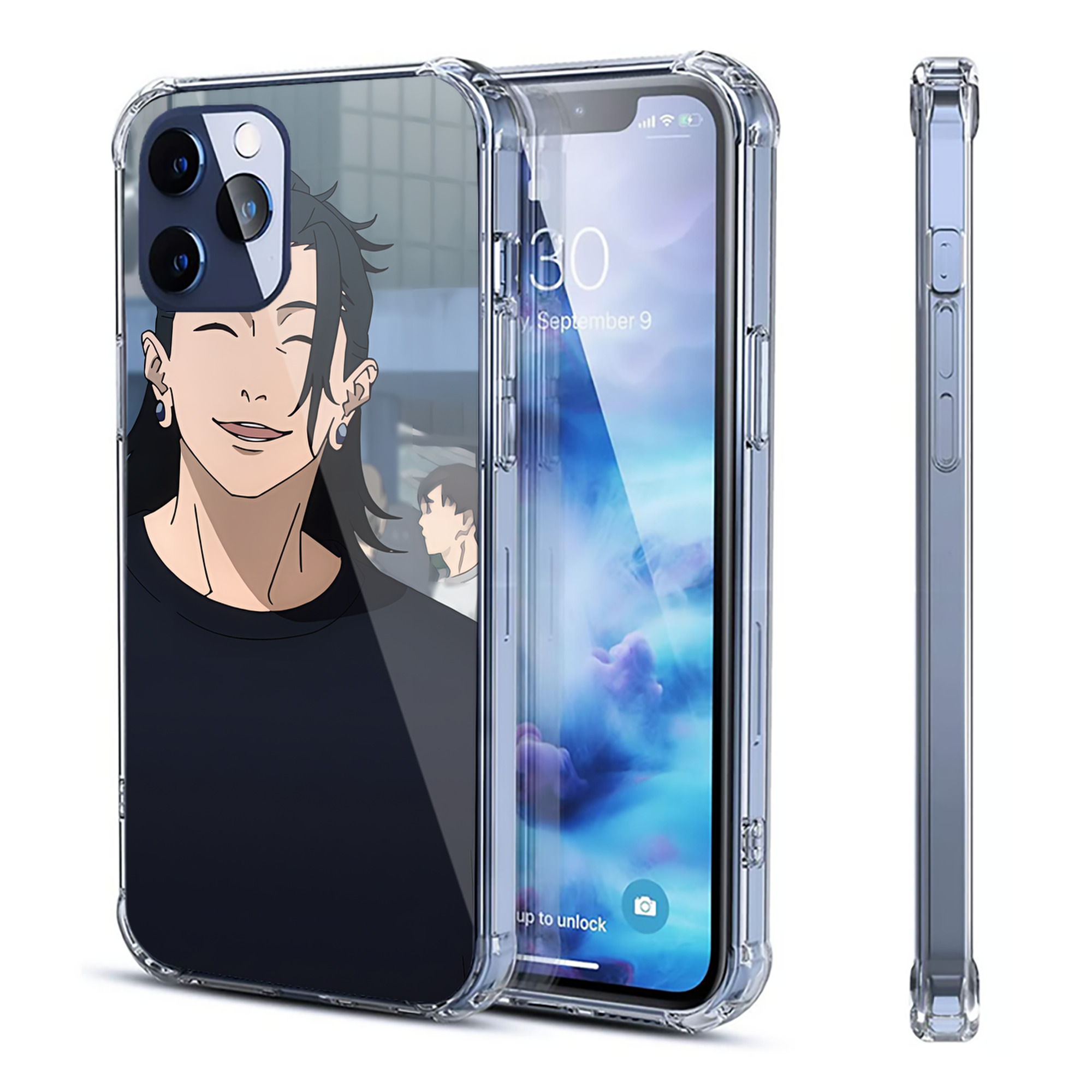 （画像用） SPY×FAMILY间谍家家酒 【iPhone 12シリーズ対応】透明スマホケース（クリアソフトケース）